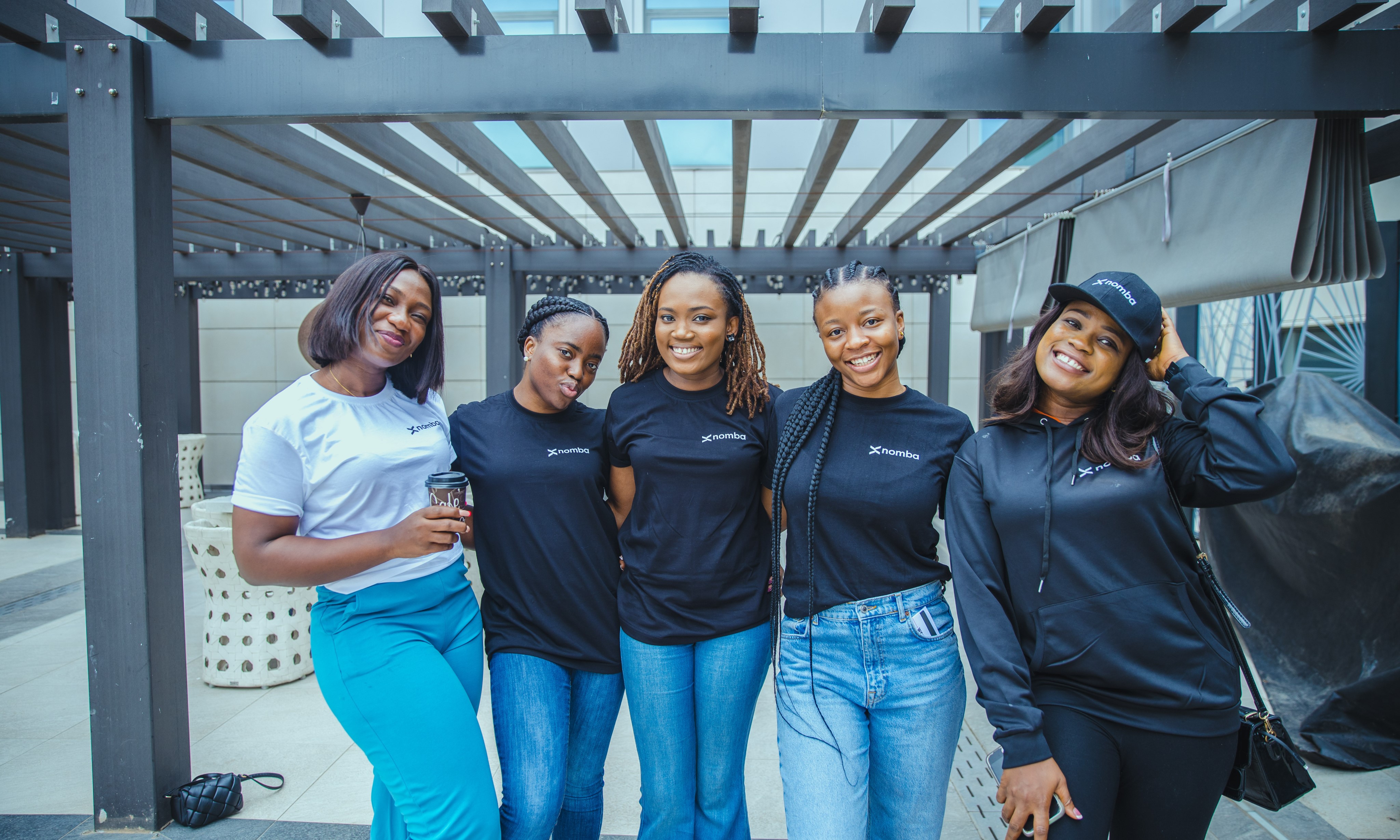 Five Smiling Ladies